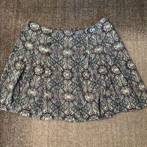 Free People Lover’s Lane Pleated mini skirt size 8